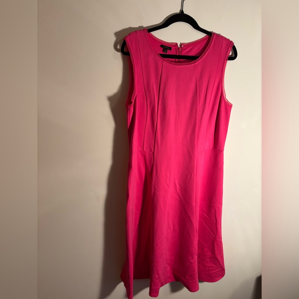 Talbots Vibrant Pink Dress